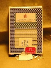 U.S.PLAYING CARD CO. PLAYING CARDS - RAMPART CASINO AT THE RESORT AT SUMMERLIN