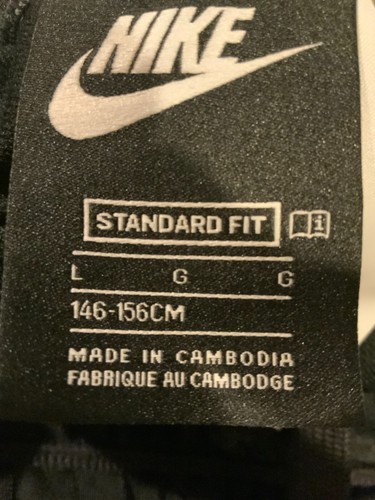 Nike Sportswear Kids' Track Pants, Style# CU9202-013, Size Large, Black/ Pink - Picture 14 of 15