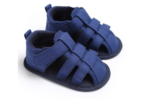 Neonato Ragazzo Carrozzina Scarpe Bambino Sandali Estivi Prewalker 3 6 9 12  18 mesi | eBay