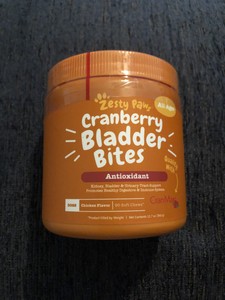 zesty paws cranberry bladder bites