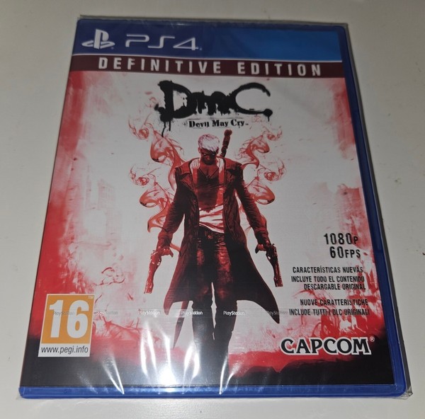 DEVIL MAY CRY DEFINITIVE EDITION DMC PS4 NUEVO PRECINTADO PAL ESPAÑA NEW SEALED