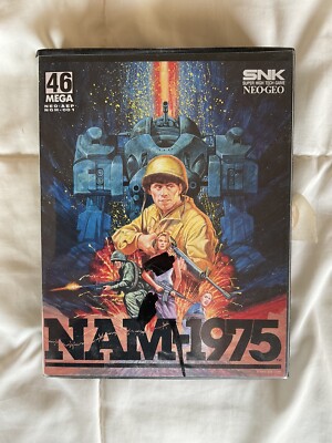 ★良品★ SNK NEOGEO ネオジオ NAM-1975 ゲームソフト Nam-1975 NAM-1975 Neo Geo AES US English 1990 LN Except Censorship