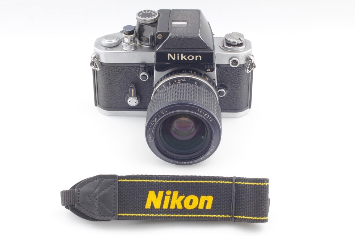 ★美品★ニコン F2 フォトミックA (DP-11) 36-72mm F3.5 EXC +3] Nikon F2 A photomic DP-11 35mm SLR + SERIESE 36-72mm
