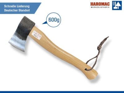 HAROMAC Yankee Beil 600g | Holz Spaltaxt Mini-Beil Outdoor Bushcraft | 922520