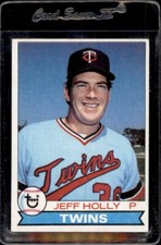 1979 Topps #371 Jeff Holly Minnesota Twins- Nice Card