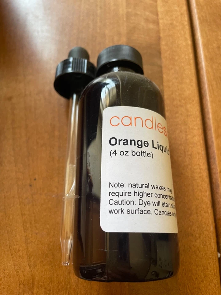 Candle Science - 4 oz. Orange liquid dye for candles - Image 2 of 4