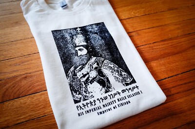 Vintage Haile Selassie I T-Shirt, Jah Rastafari, Africa, Rasta, Ethiopia, Reggae
