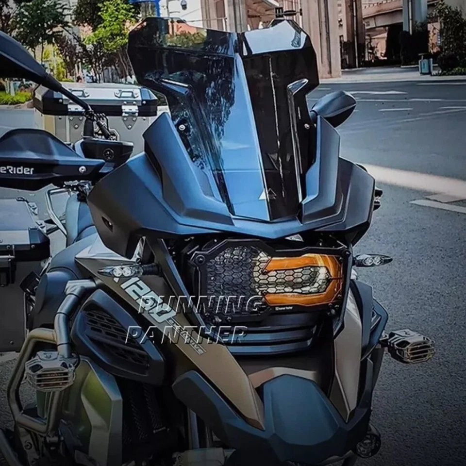 Motorcycle Tall Windshield Windscreen For BMW R1200GS R1250GS ADV ADVENTURE - Image 4 of 4