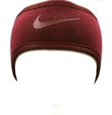 Nike Fleece Warm Headband Pomegranate/Black OSFM Unisex Adult