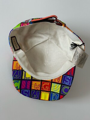 Gucci Lunar New Year Cube Bunny Print Baseball Hat Cotton S (57 cm