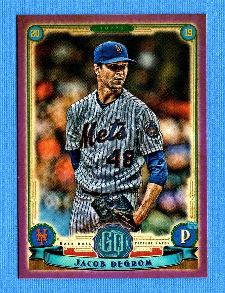 2019 Topps Gypsy Queen Purple #200 Jacob deGrom Mets