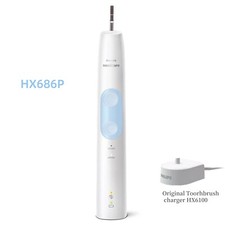 Sonic Toothbrush Handle for Philips Sonicare ProtectiveClean HX686P W/ Charger