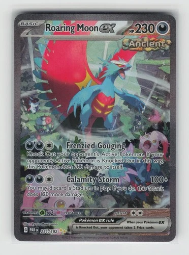 Roaring Moon ex Special Illustration Rare SV04: Paradox Rift 251/182 NM