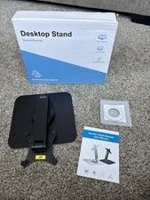 13-17.3" Monitor Stand with 360  Swivel Base, 75mm VESA Single-Arm Mount w/