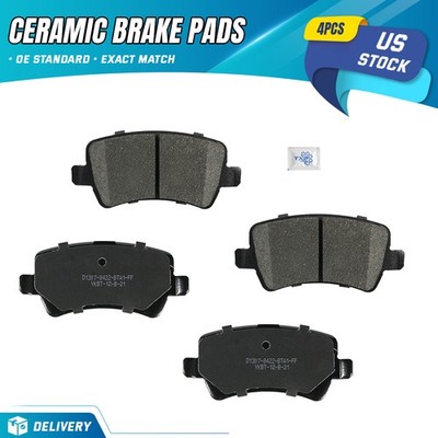 Rear Ceramic Disc Brake Pads for Volvo S80 S60 V60 V70 XC60 XC70 Land Rover LR2