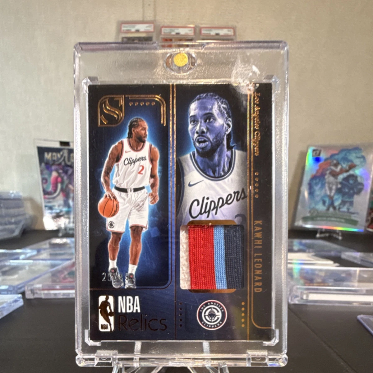 Kawhi Leonard Basketball Original Serial Numbered Sports Trading