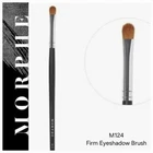 Morphe M124 Firm Bristle Eyeshadow Studio Brush Black Wooden Handle