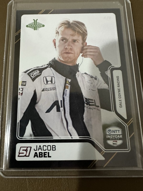 2026 Parkside Indycar - Jacob Abel 4/5