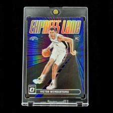 Victor Wembanyama RC 👽 2023-24 Donruss Optic Express Lane Purple Prizm Rookie 8