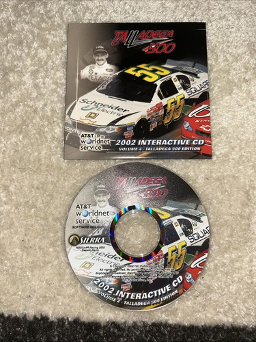 NASCAR Talladega souvenir program 20O2 With Interactive CD - Picture 9 of 11
