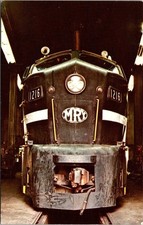 Monongahela Railway 1216 Baldwin RF16 Sharknose Diesel Train Postcard