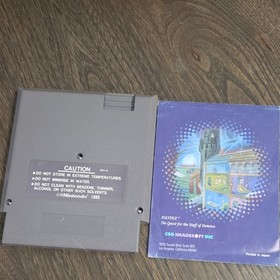 CSG Imagesoft Solstice Nintendo NES Manual Included