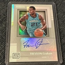 Treveon Graham 2017-18 Status Signatures #SG-TGM Auto RC Charlotte Hornets-NBA