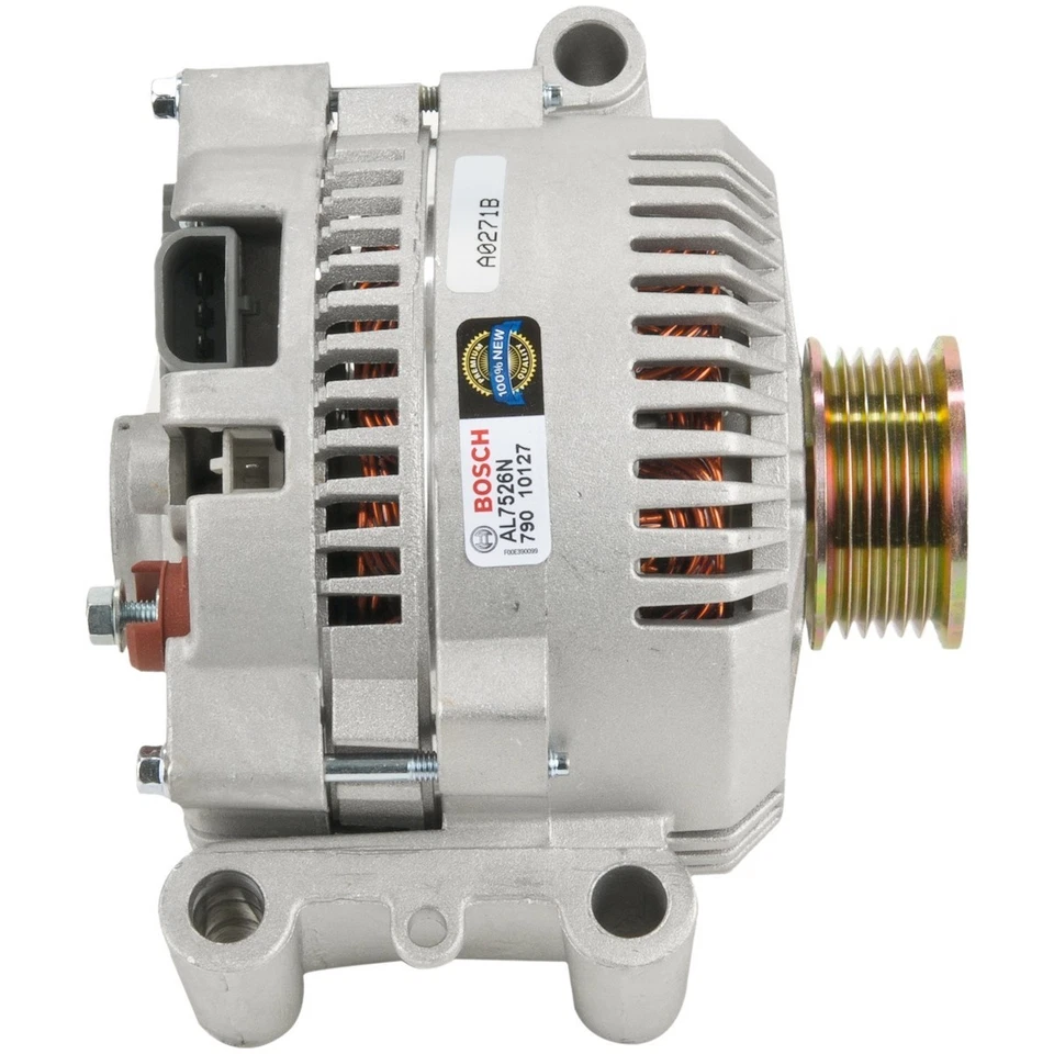 AL7526N Bosch Alternator for Pickup F150 Truck E350 Van E150 E250 130 Amp-AMP - Image 3 of 4