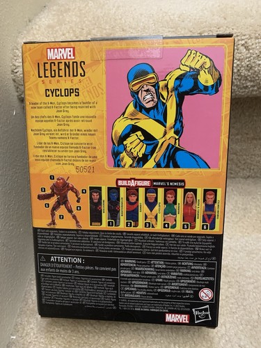 Marvel Legends X-Men 6" Figure BAF Nemesis - X-Factor Cyclops - Picture 2 of 3
