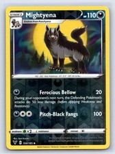 Mightyena 104/185 Vivid Voltage Reverse Holo Pokemon Lightly Played