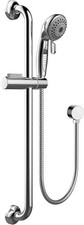 Shower riser rail Kit grab handle for Elderly Disabled shower head hose