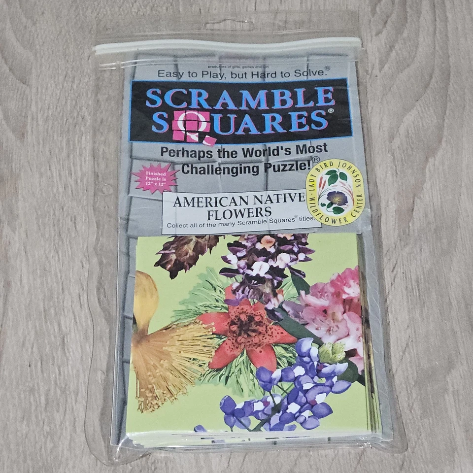 Lote de 3 Rompecabezas Scramble Square Rompecabezas Hadas Tortugas Flores Americanas Foto 3 de 4