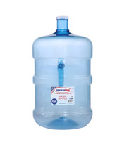 5 Gallon BPA Free Water Bottle Reusable Jug Top Bottom Load Dispenser Container