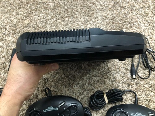 Consola original SEGA GENESIS MK-1601 sistema primer modelo y controladores OEM limpios6 - Imagen 6 de 20