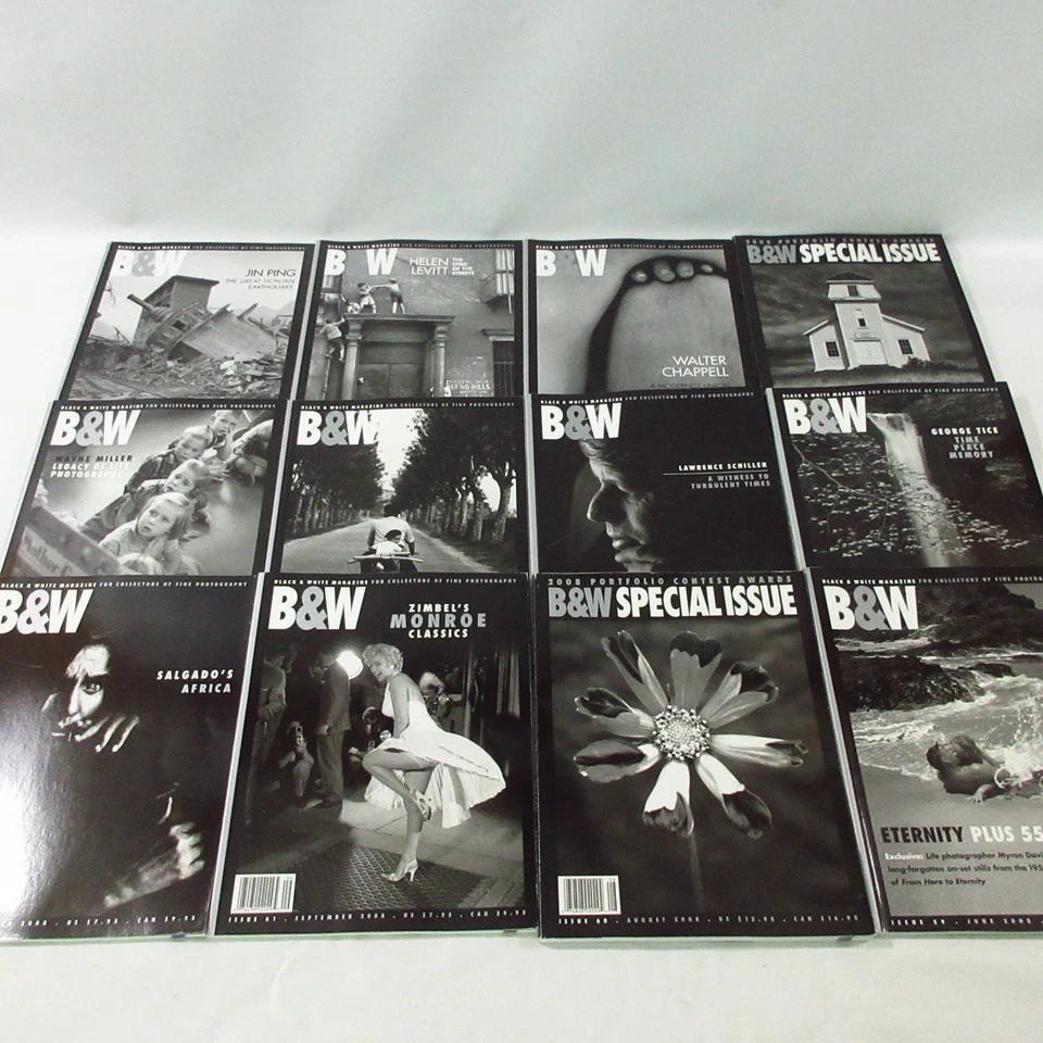 Черно-белый журнал для коллекционеров изобразительной фотографии 12 выпусков 59-71 - Изображение 2 из 4