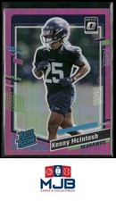 2023 Donruss Kenny McIntosh Optic Rated Rookie Preview Pink Prizm Rookie #391