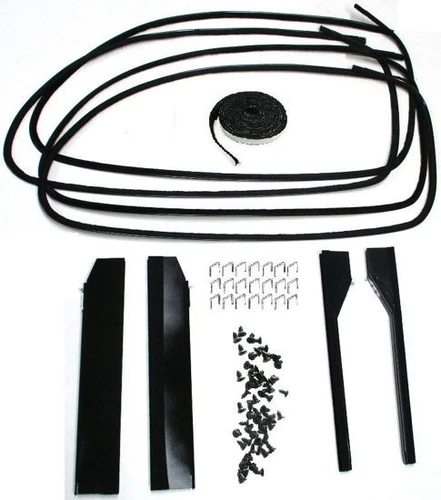 Ford 5W Coupe & Fordor Sedan (Front Door) Window Channel Kit 1937-1939