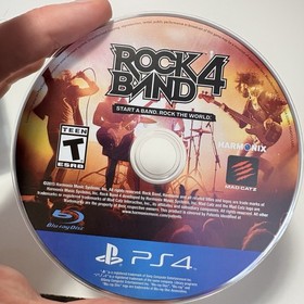 Rock Band 4 Playstation 4 PS4 Disc & Case Tested Clean Fast Shipping