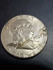 1963 50C Franklin Half Dollar Ms 90 % Silver