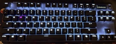 SteelSeries Apex Pro TKL Wired Gaming Keyboard 64734 Black Used
