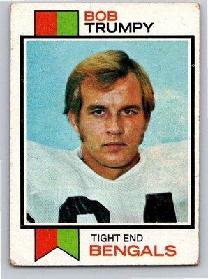 1973 Topps #7 Bob Trumpy Cincinnati Bengals Free Shipping!