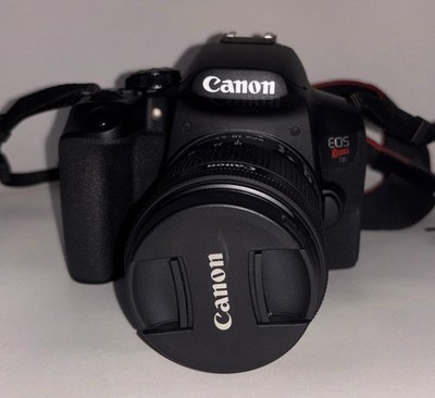 Canon EOS Rebel T8i Camera Accessory Bundle with Lens and Camera Bag, Black