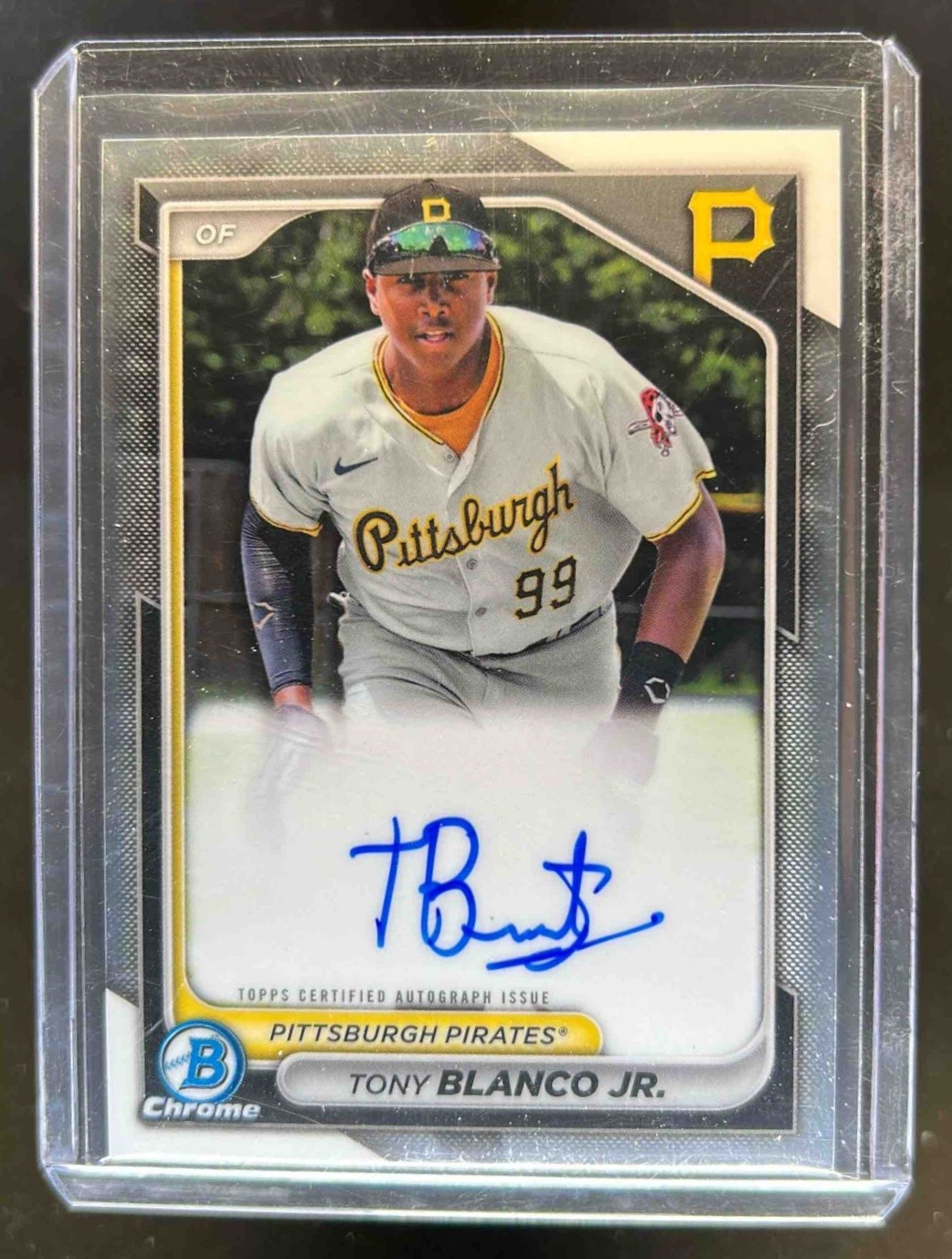 2024 Bowman Tony Blanco Jr. Chrome Prospect Auto #CPA-TB Pirates