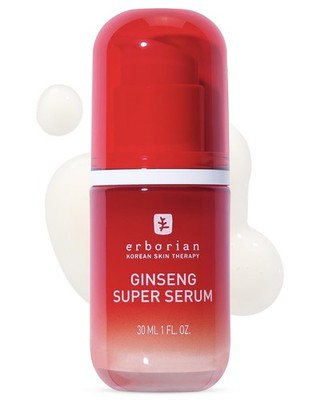 Erborian Ginseng Super Serum Antiaging Hydrating Peptide Complex Smooths