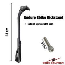 Heavy Duty Adjustable Alloy Kick Stand Bicycle Bike E-Bike Stealth Bomber
