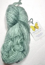 MOONCAKE YARN PURE WOOL WORSTED YARN 1Pk. VETIVER. I Combine Ship.see details