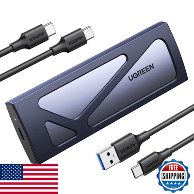 Ugreen Ssd Enclosure Tool-Free Usb C External 10Gbps M.2 Nvme To Usb