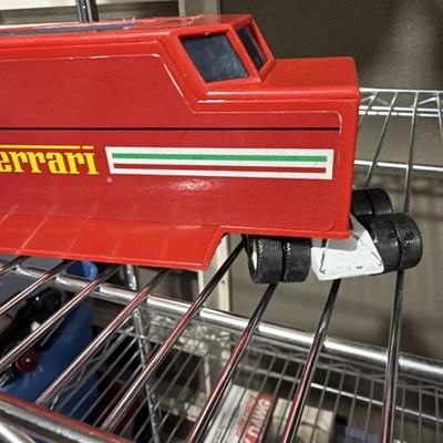 マッチボックス【フェラーリレーシングカートランスポータートレーラートラック。絶版 古いおもちゃ屋で発掘！1/64マッチボックス フェラーリトランス