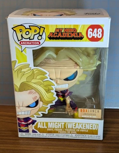 Funko Pop! #648 My Hero Academia: All Might (Weakened) - Box Lunch Exclusive