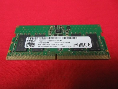 PCメモリー 16GB DDR5 型番：MTC4C10163S1UC56BD1 Micron MTC4C10163S1UC56BD1-D (8GB 2枚組) | パソコン工房【公式通販】